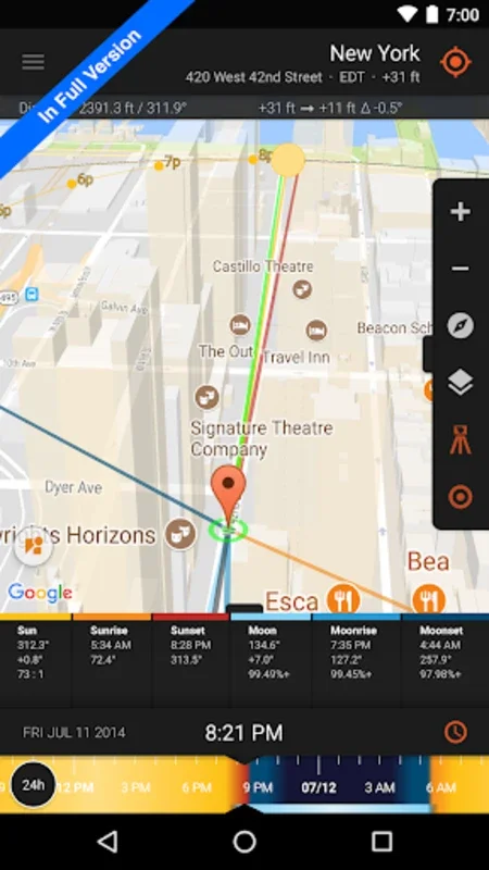 Sun Surveyor Lite for Android: Plan Your Outdoors