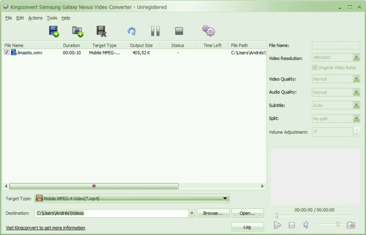 Samsung Galaxy Nexus Video Converter for Windows - Convert and Send Videos Easily