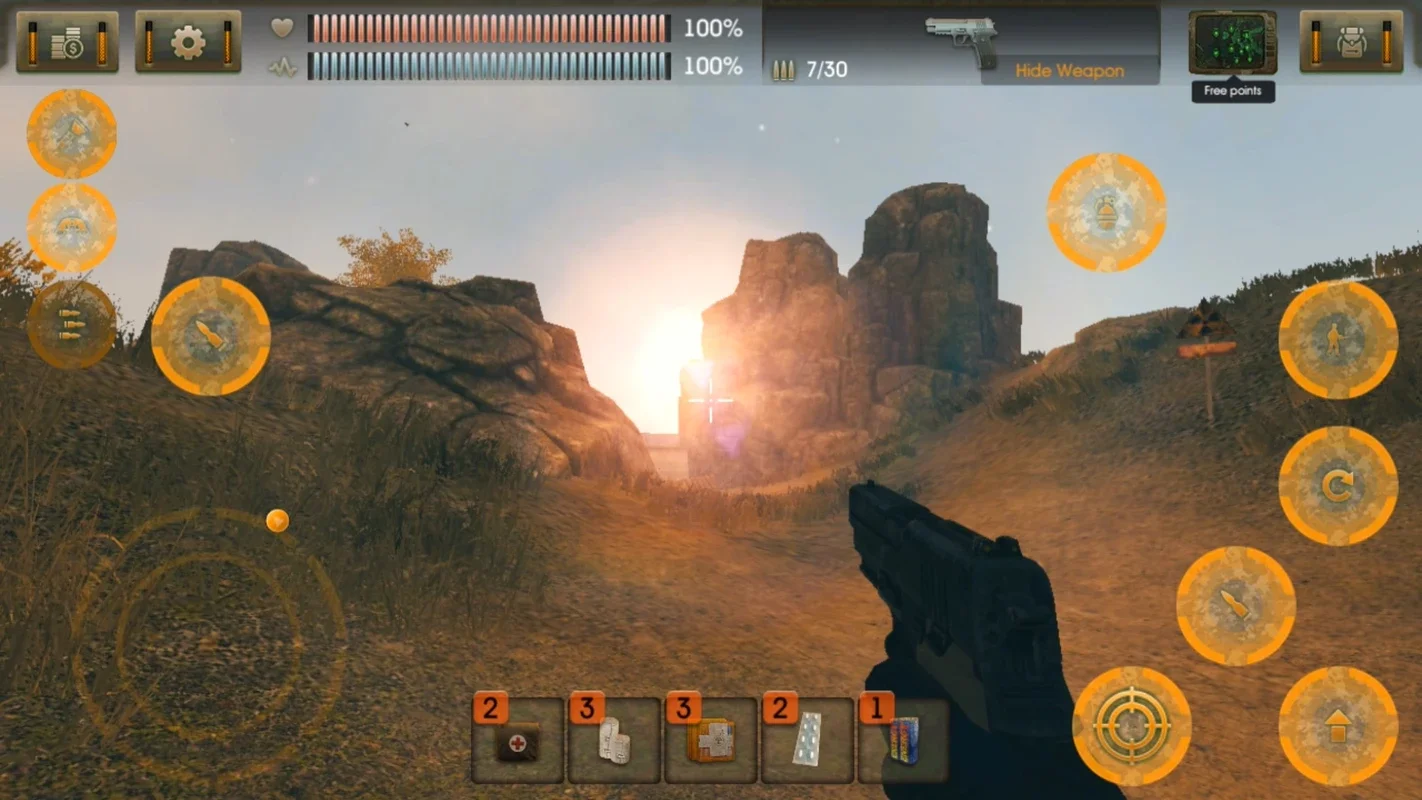 The Sun: Evaluation for Android - Immersive Post-Apocalyptic Experience