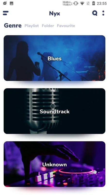 Nyx Music Player for Android - Organize and Enjoy Your Music