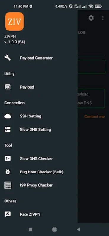 ZIVPN Tunnel (SSH/DNS) VPN for Android - Secure Online Experience