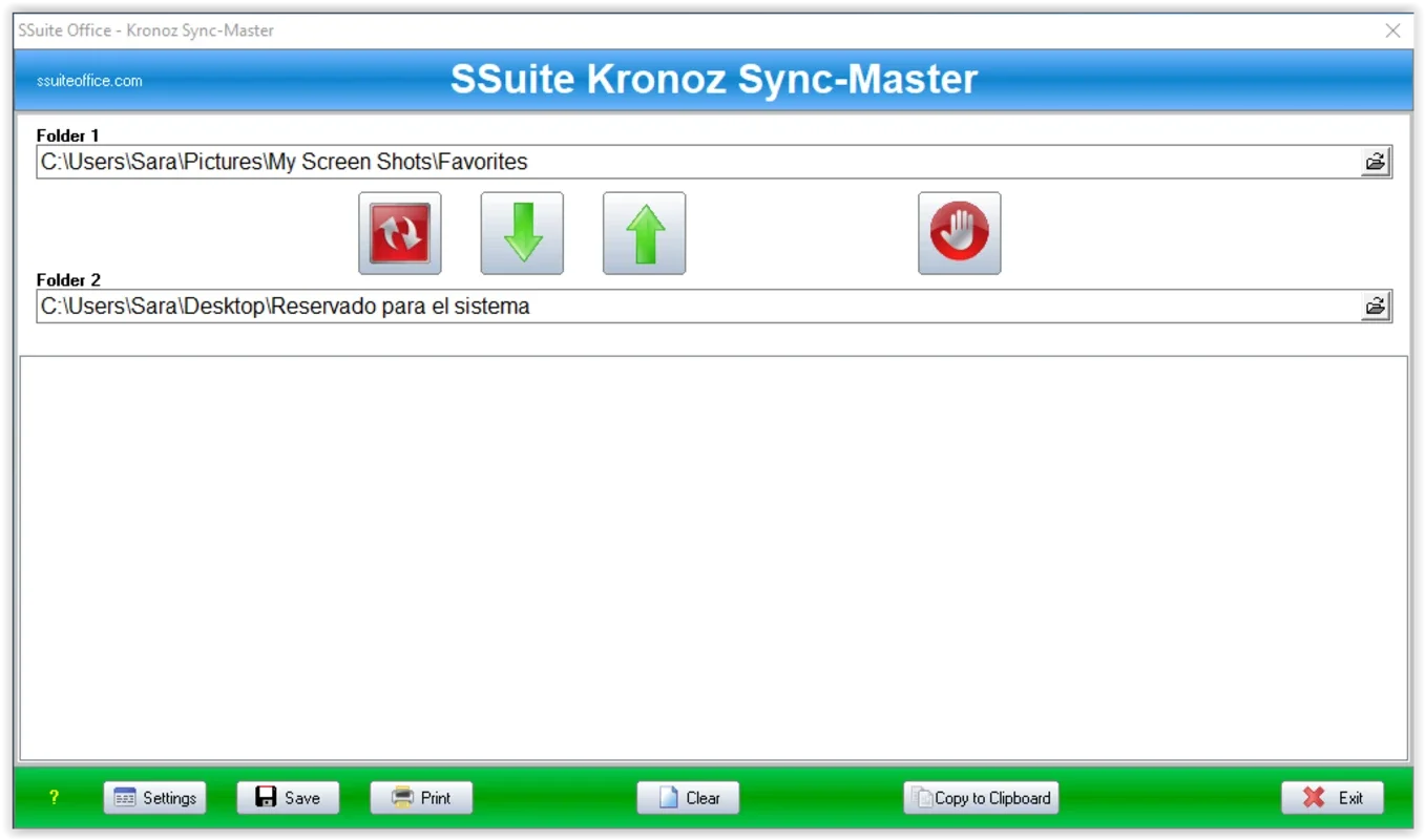 SSuite Kronoz Sync-Master for Windows - Efficient File Synchronization