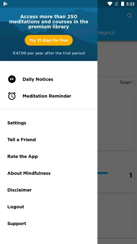 Mindfulness App for Android - Guided Meditations for Inner Peace