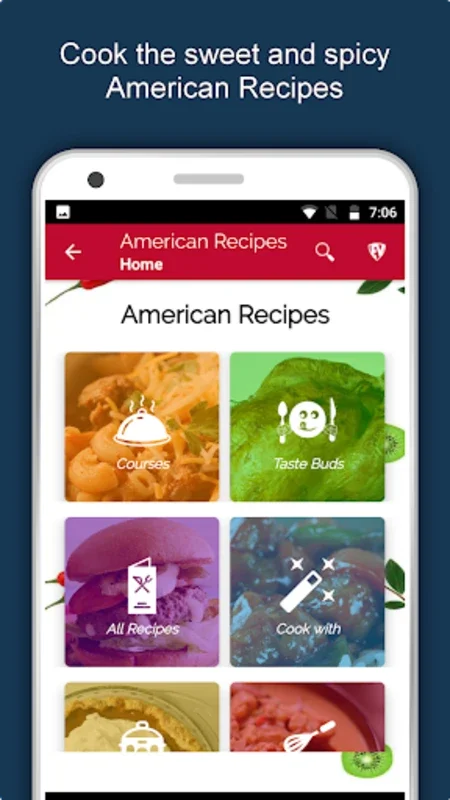 American Recipes for Android: Diverse & Delicious