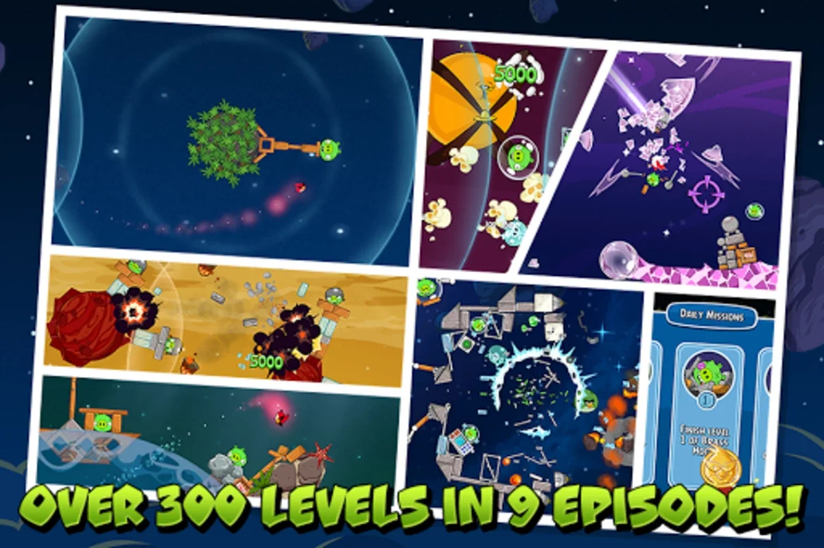 Angry Birds Space HD for Android - Unleash Space Adventures