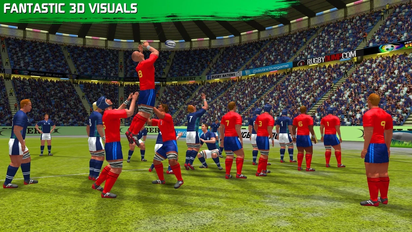 Rugby16 for Android - Immersive Rugby Experience