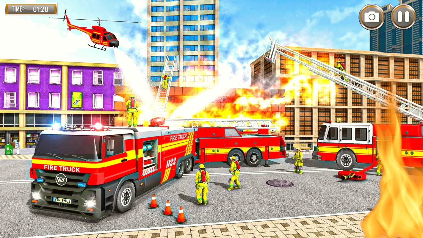 Rescue Fire Truck FireFighter for Android - No Downloading Required