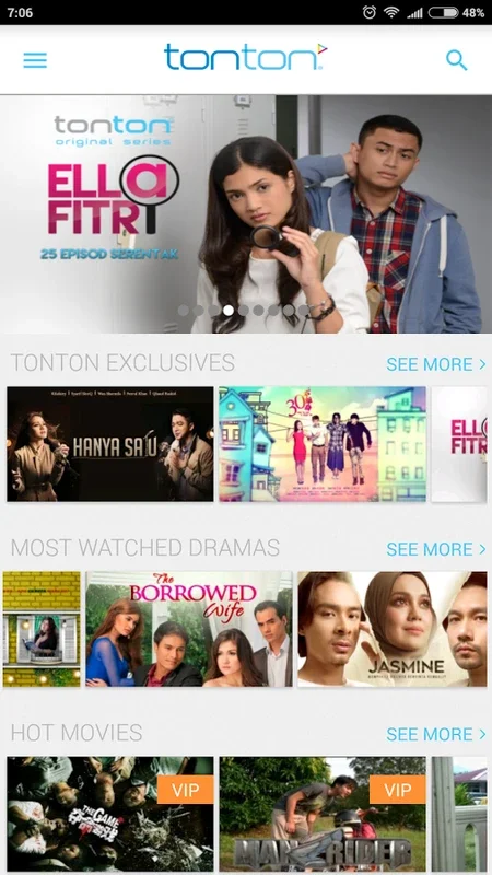 tonton for Android - Unrivaled Entertainment Platform