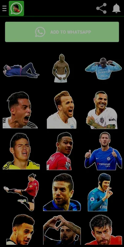 FootSticker for Android: Express with Funny Football Stickers