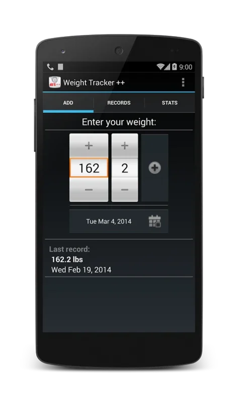 Weight Tracker ++ for Android: Manage Your Weight