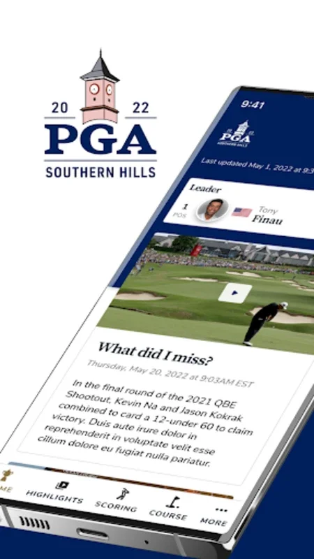 PGA Championship for Android: Immersive Golf Experience