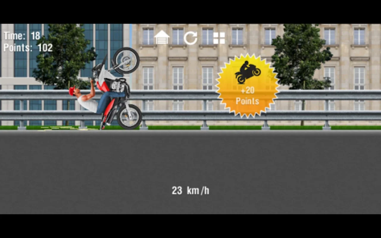 Moto Wheelie for Android - Thrilling Motorbike Stunts