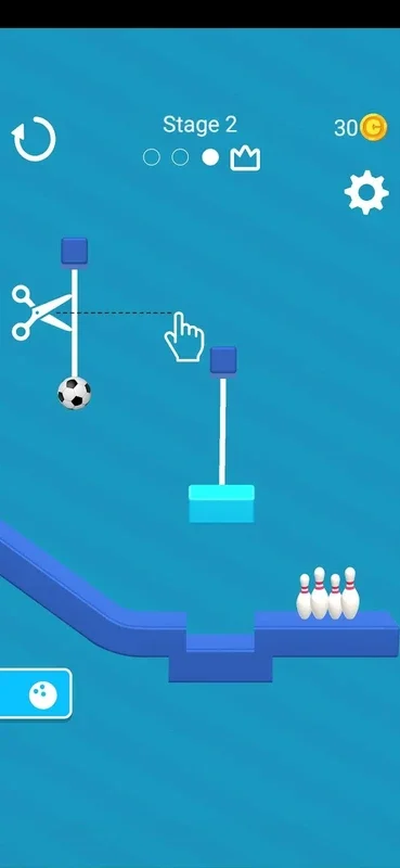 Cut the Bowling for Android: Fun Bowling Challenges