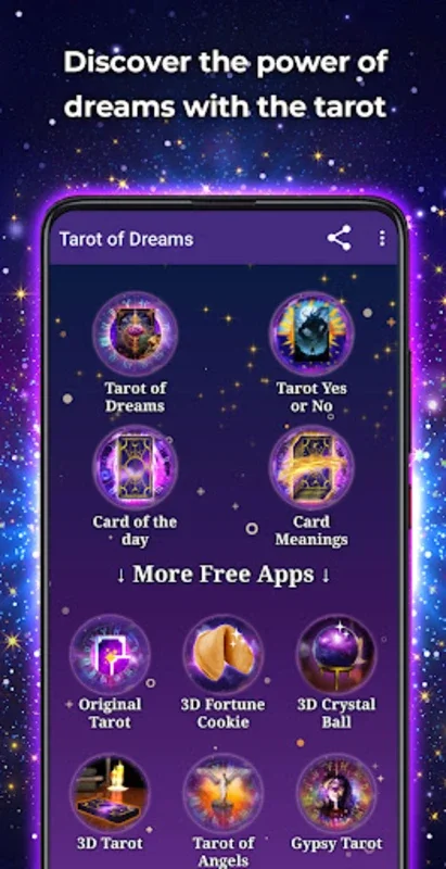 Tarot of Dreams for Android - Unveiling Dream Insights