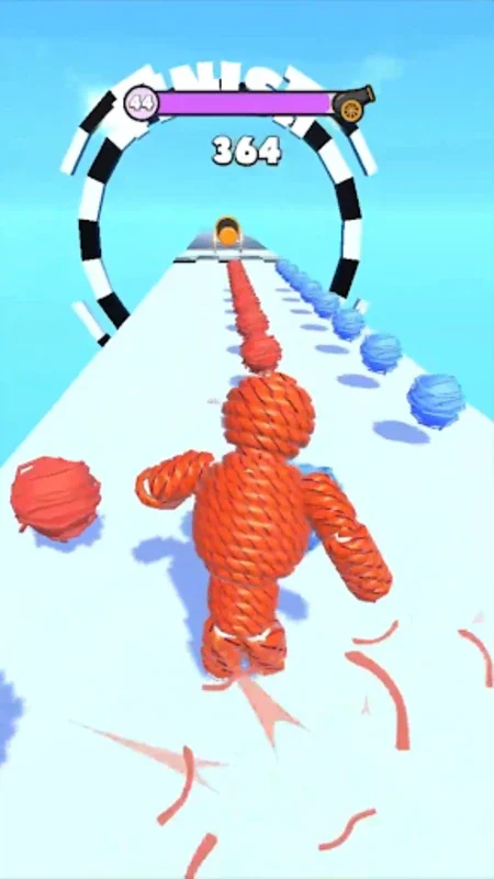 Rope Man for Android - Navigate Levels with a Rope-like Character