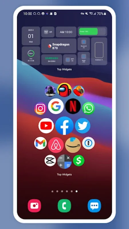 Top Widgets - Colorsmith,kwg for Android: Personalize Your Home Screen