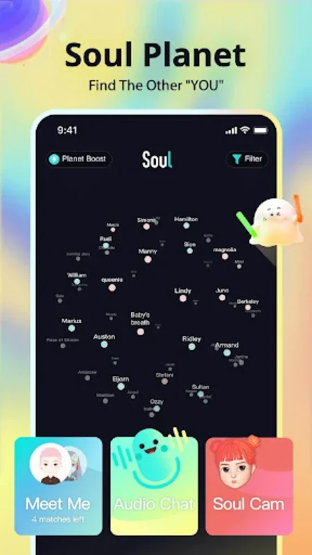 Soul for Android - Connect Globally Through Audio Chat