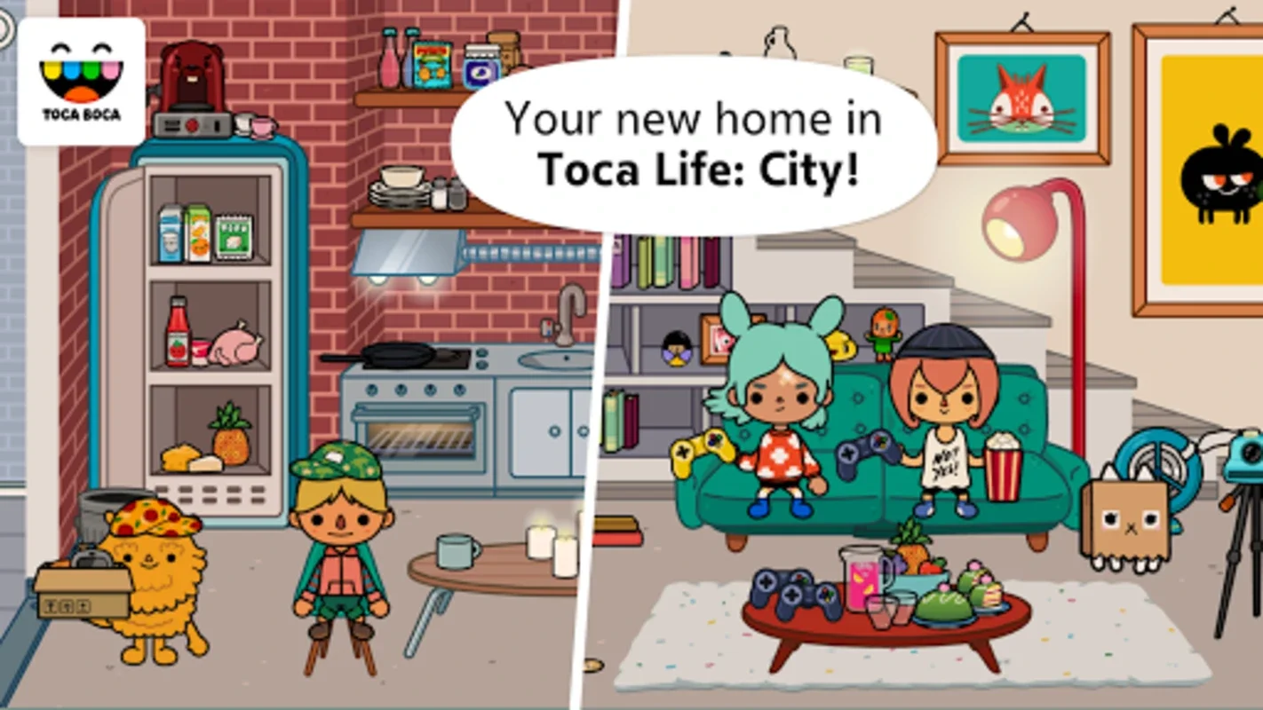 Toca Life: City: Android App for Creative Adventures