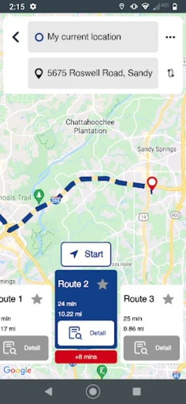 511 Georgia for Android - Real-Time Traffic Updates