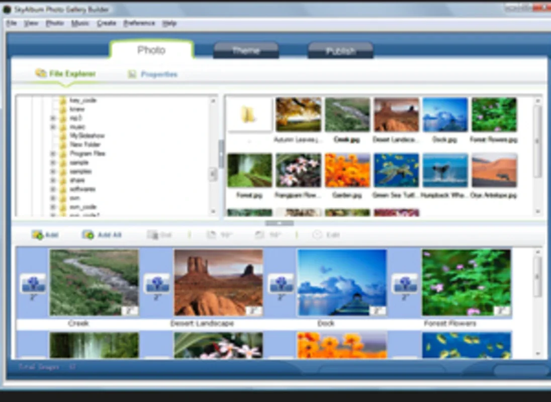 SkyAlbum Photo Gallery Builder: Create Stunning Flash Photo Slideshows on Windows