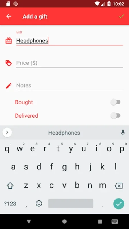 Xmas Gifts List for Android - Simplify Your Christmas Shopping