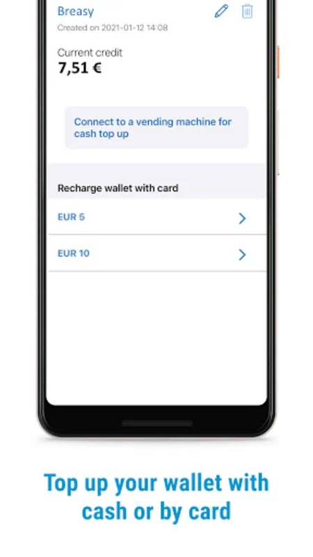 Breasy: Streamlined Mobile Payments for Vending Machines on Android