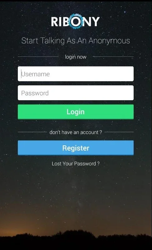 Ribony for Android - Anonymous Chat and More
