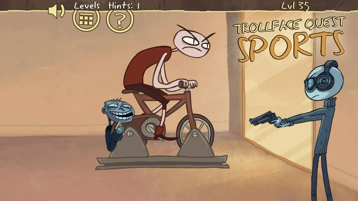 Troll face Quest Sports Puzzle for Android - Fun Challenges