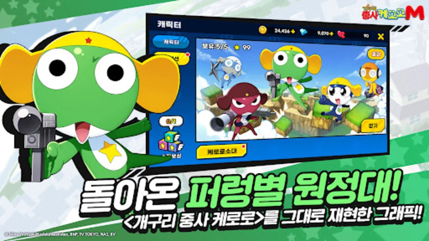 Keroro Mobile for Android - Immersive Combat and Customization