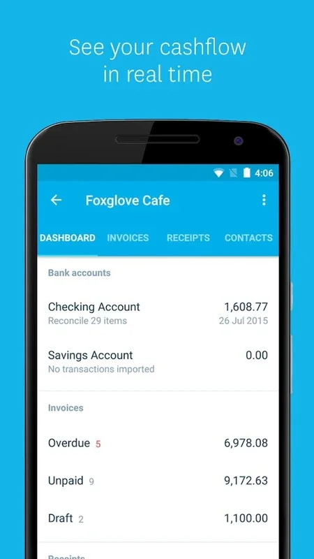 Xero for Android: Simplify SMB Accounting