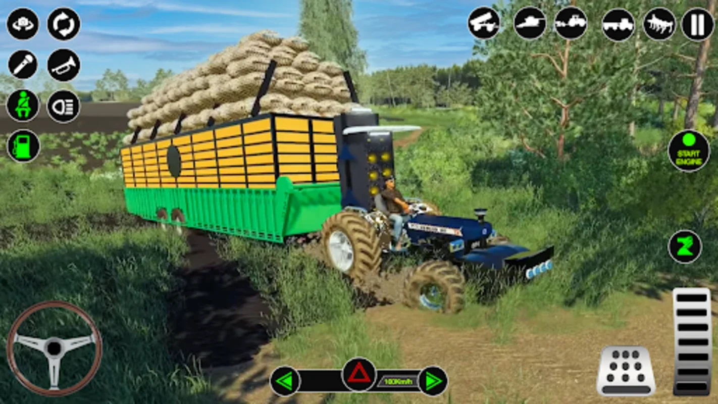 Farming Tractor Simulator Game for Android - No Downloading Required