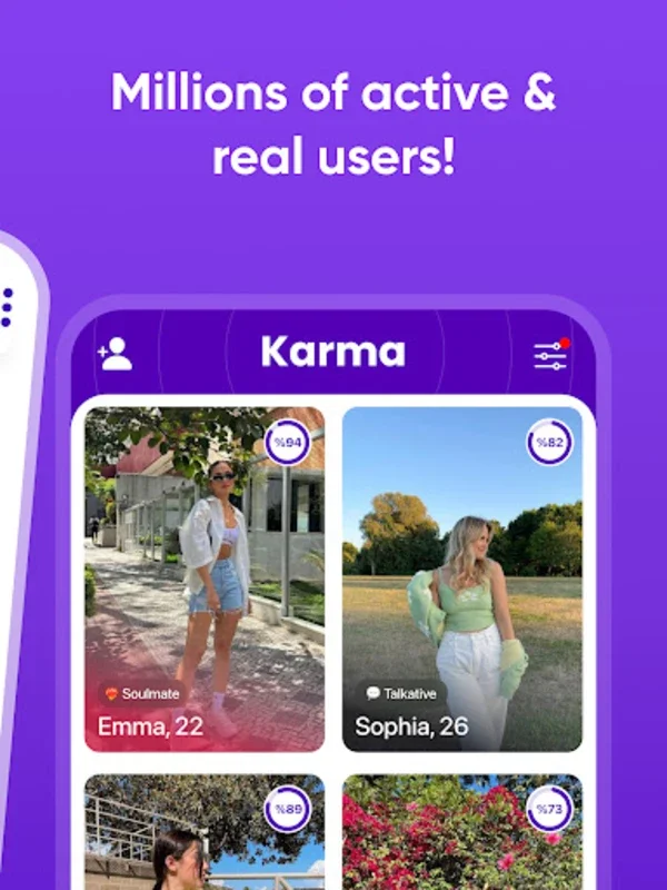 Karma - Astrology Dating for Android: Find Your Cosmic Match