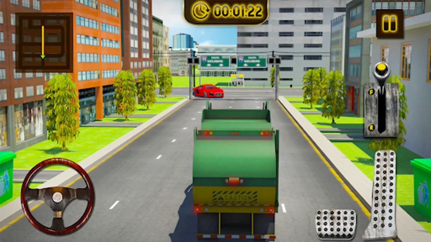 Garbage Truck Simulator 2016 for Android: Realistic Cleanup