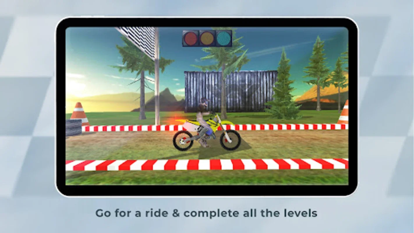 Racing on Bike Moto Stunt for Android - Thrilling Off-Road Experience