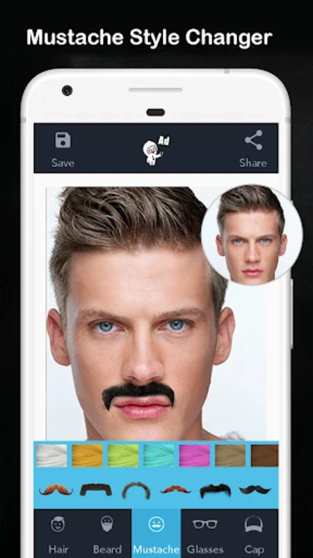 Men Hair Style - Photo Editor for Android - Download the APK from AppHuts