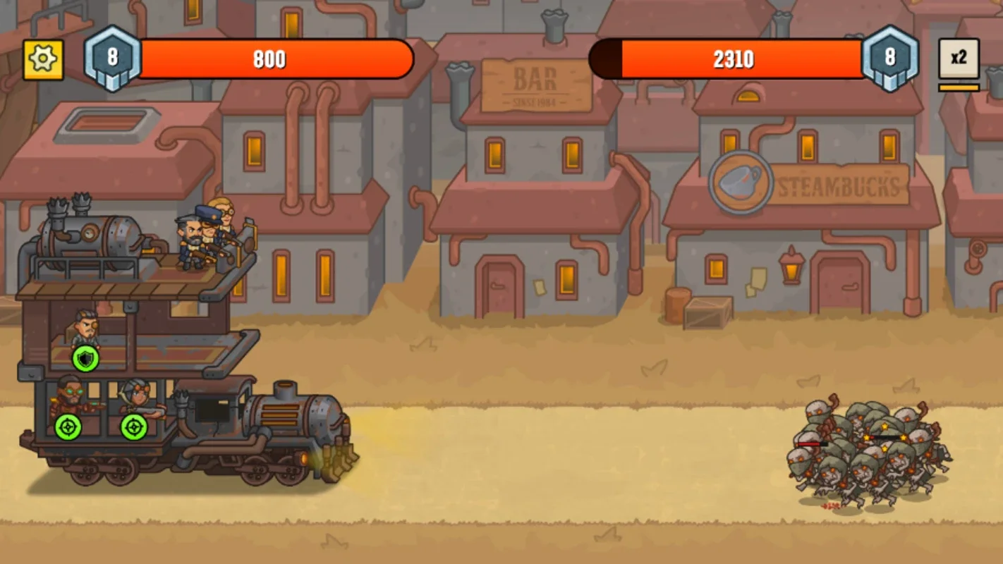 Steampunk Camp Defense for Android - Strategic Defense Game