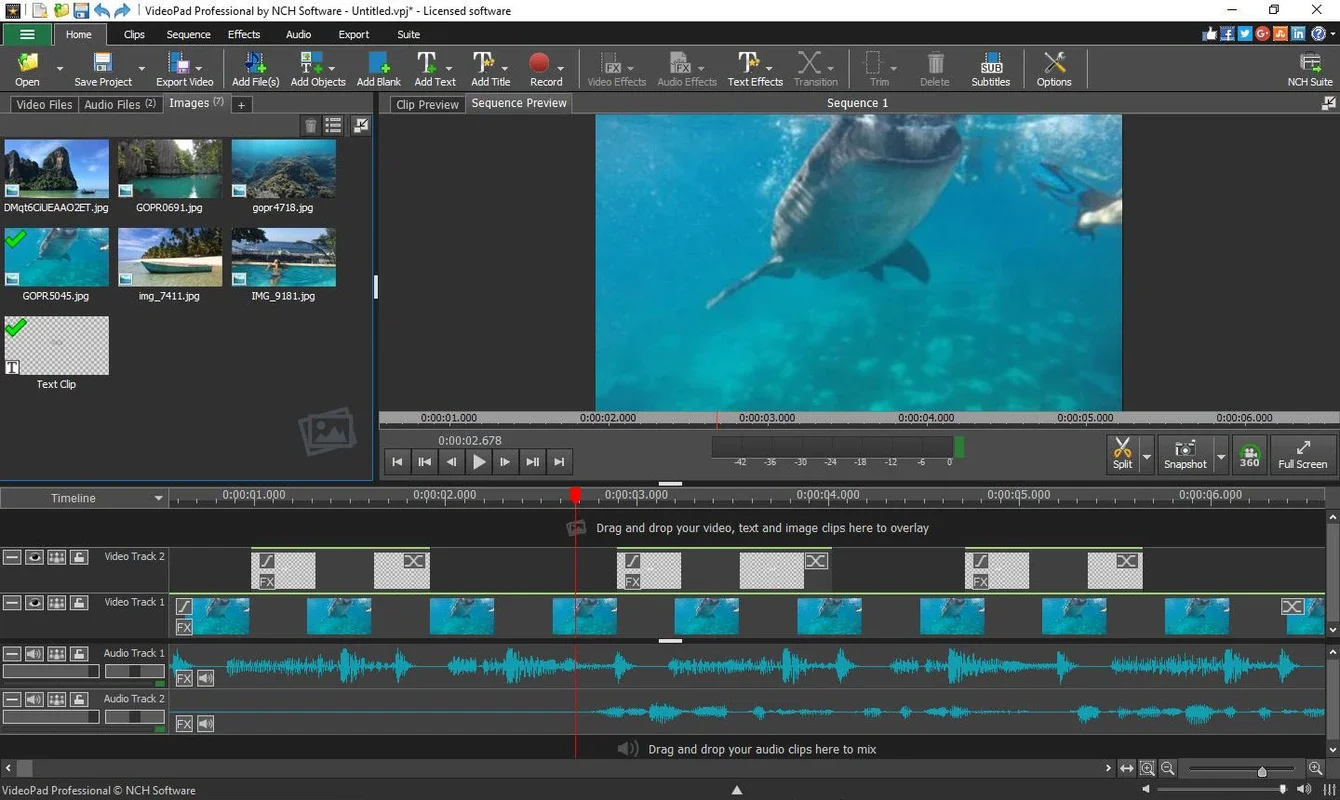 VideoPad Masters Edition for Win: Free Video Editing Software for Windows