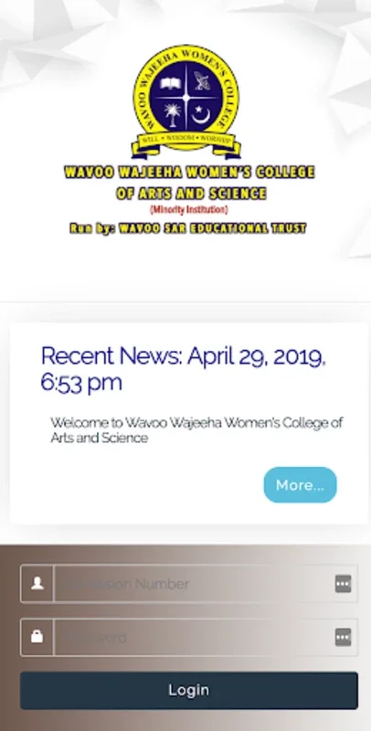 Wavoo Wajeeha Women's College for Android: Empowering Rural Women