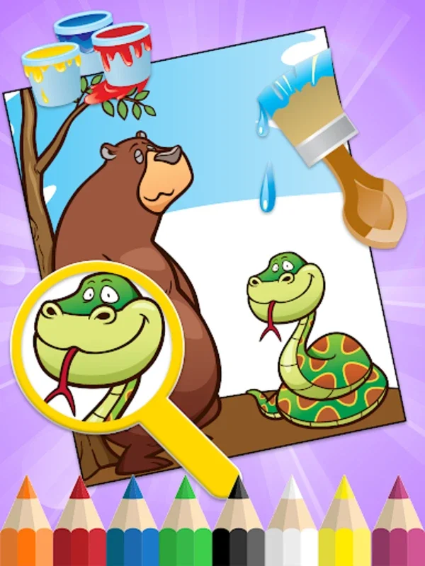 Coloring for Android - Enjoy Animal Coloring and Learning