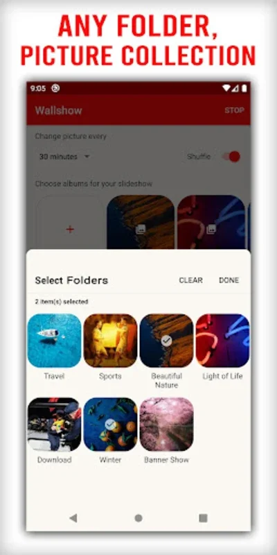 Wallshow: Wallpaper Changer for Android - No Download Needed