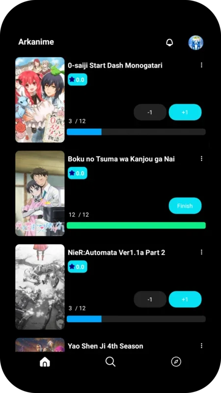 Arkanime List Anime for Android - Discover and Organize