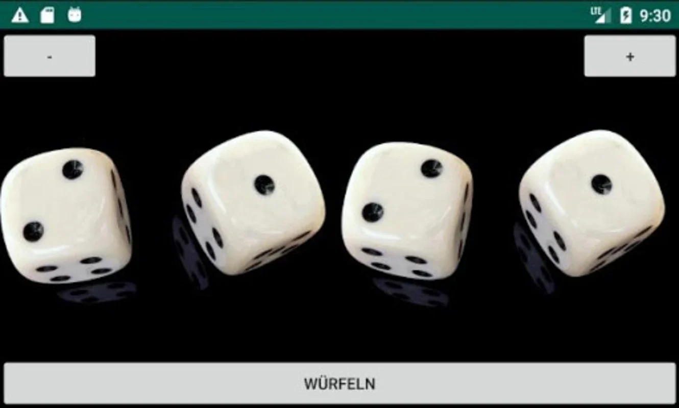 One ore more dice for Android - Customizable Dice Simulator