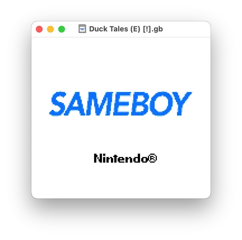 SameBoy for Mac - A Popular Emulator