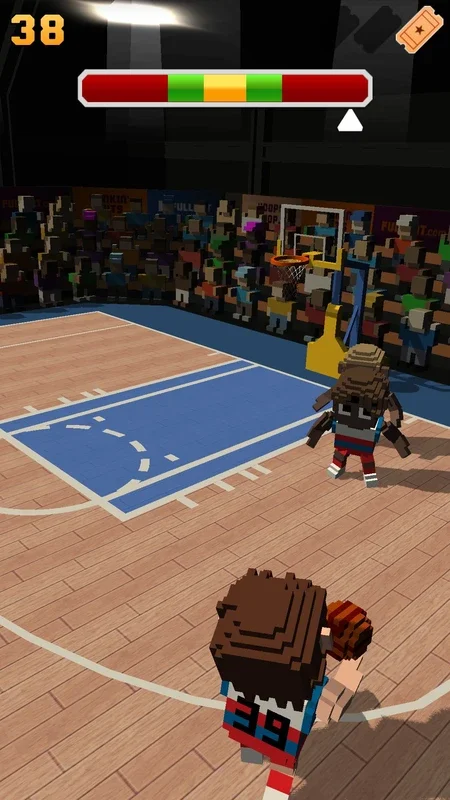 Blocky Basketball for Android - Enjoy 3D Basketball Fun