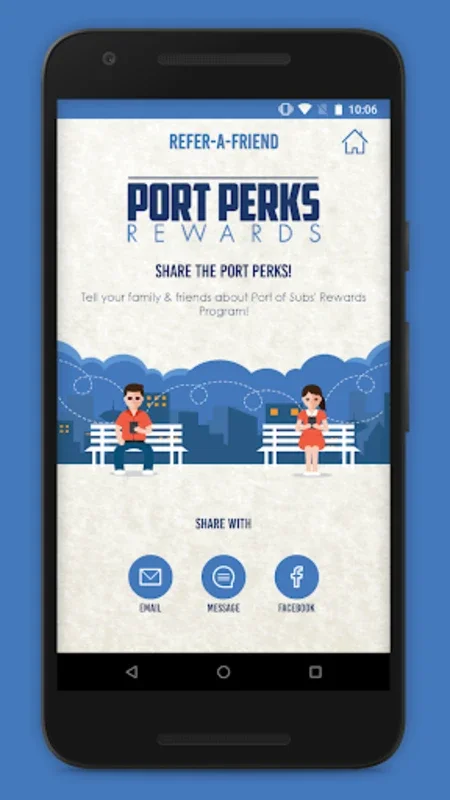 Port of Subs for Android - Order Fresh Sandwiches & Earn Rewards