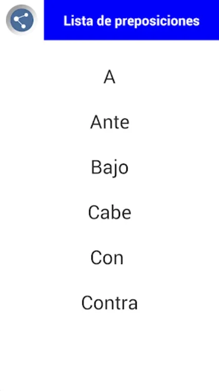 Prepositions in Spanish for Android: Master the Language