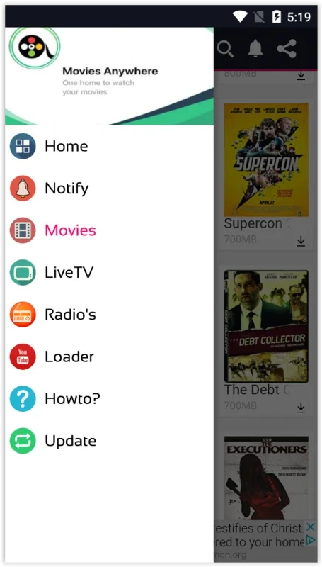 Onmovies App for Android - Access a World of Movies and Entertainment