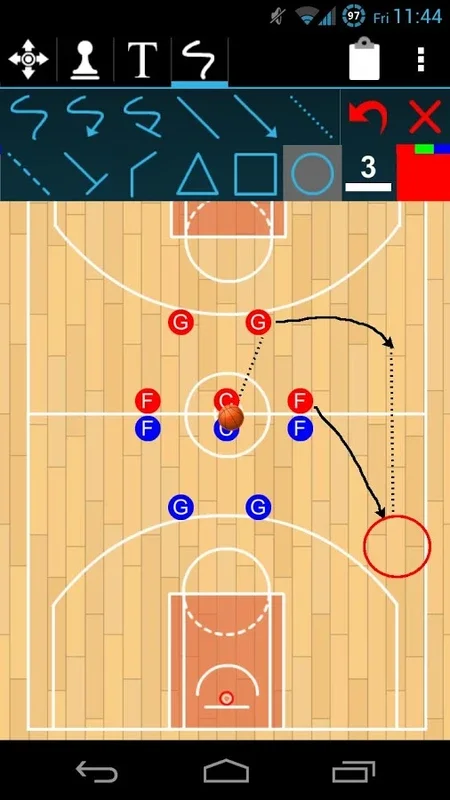 Basketball for Android - The Ultimate Virtual Playbook