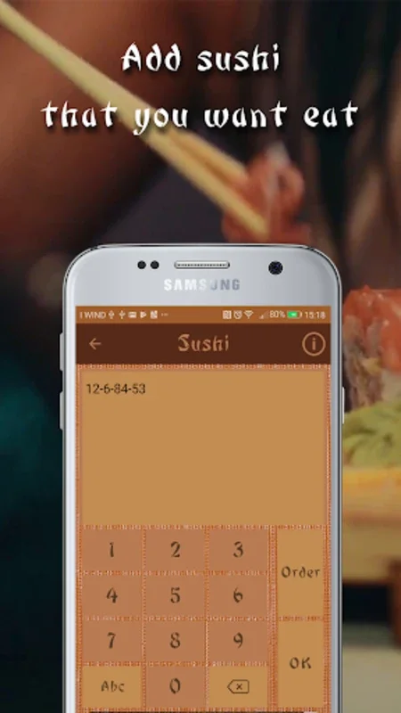 Sushi AYCE for Android - Streamlined Sushi Ordering