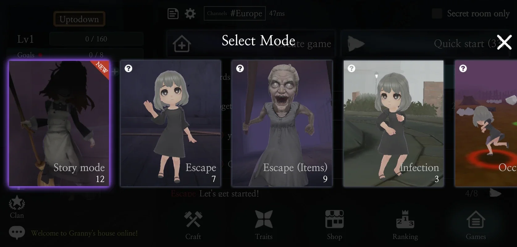 Granny's house - Multiplayer escapes for Android: A Thrilling Horror Experience